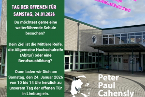 Link zum Artikel: Peter-Paul-Cahensly-Schule kennenlernen