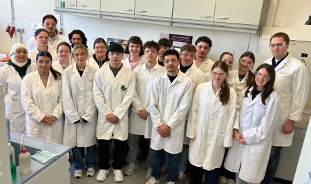 Spannender Labortag an der Hochschule Fresenius in Idstein!